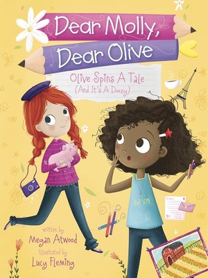 cover image of Olive Spins a Tale (and It's a Doozy!)